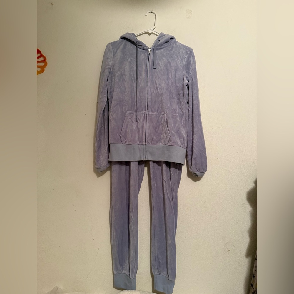 Fashion Nova Light Purple Hoodie Set